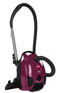 BISSELL Zing Bagged Canister Vacuum, Purple, 4122