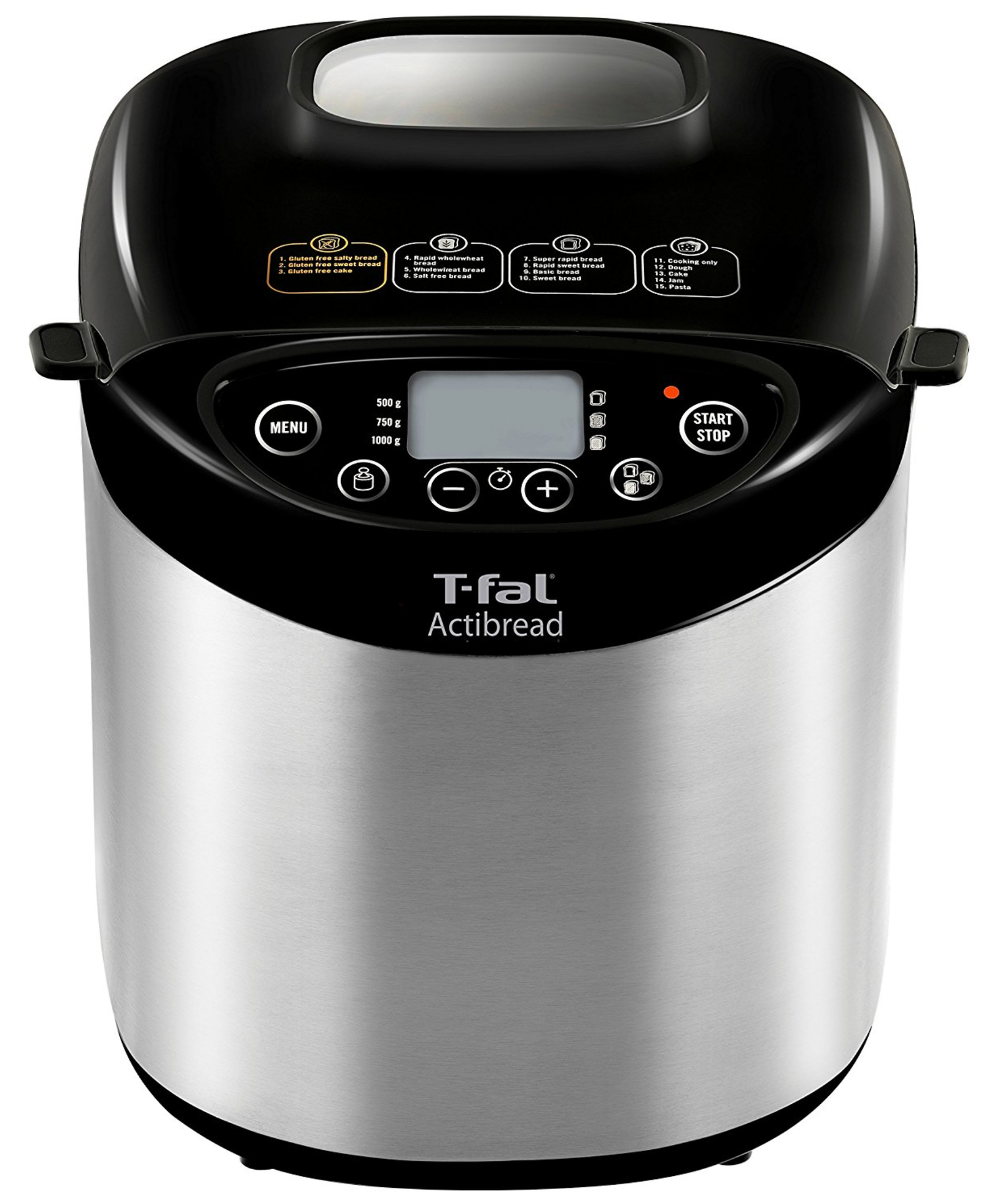 T-fal PF311E ActiBread Programmable Bread Machine Stainless Steel ...